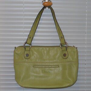 Fossil genuine leather handbag